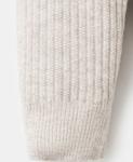Мужской вязаный свитер в рубчик MANGO, Ecru - фото 6