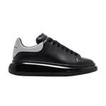 Кроссовки Alexander McQueen Alexander McQueen Oversized Sneaker 'Clear Sole - Black Grey', черный - фото