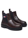 Классические ботильоны Tjm Leather Chelsea Boot EM0EM01448 Tommy Jeans, коричневый - фото 2