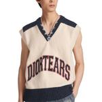 Джинсовые Tears X Tears Трикотаж мужской белый Dior, белый - фото 4