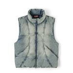 Lee Пуховики Unisex Medium Light Blue - фото