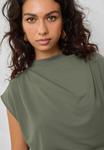Блуза Next REGULAR FIT HIGH NECK DRAPE SLEEVELESS , Grey - фото 3