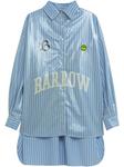 Полосатая рубашка BARROW, синий - фото