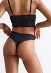 Трусы Erlich Textil STRING ICONIC HIGH WAIST BRAZIL , Schatten Schwarz/Black - фото 2