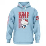 Худи Otso Hello Kitty Stripes, синий - фото
