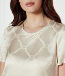 Блуза Regular fit Twinset, желтый - фото 4