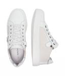 Кожаные кроссовки Patrizia Pepe, белый - фото 3