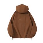 Куртка унисекс KW, Абрикос - черный - фото 2