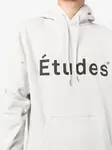 Худи с логотипом Études Studio, серый - фото 5