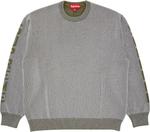 Свитер Supreme Reflective 'Olive', зеленый - фото