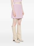 Плиссированная мини-юбка Givenchy, розовый - фото 3