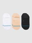 Носки Stance Icon No Show 3 Pack Socks, oatmeal - фото