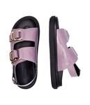 Кожаные сандалии Alohas, лавандовый - фото 4