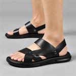 Пляжные сандалии мужские черный Aokang - фото 13