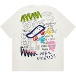 Футболка с принтом от A Bathing APE Aape, белый - фото 2