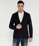 Шерстяной элегантный пиджак hanry Slim Fit Boss, синий - фото 3