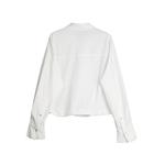ELLE Рубашка Women's White Lapel Moderate - фото 2