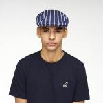 Шапка Kangol Twist Stripe 504 - Black/White/S - фото 3