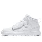 Кроссовки 1 средние альт Air Jordan, белый - фото