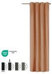 Штора HOOMstyle Blickdicht mit Üsen 1x, медь - фото 2