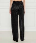 Брюки женские Marc Cain широкие в полоску, черный - фото 3