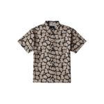 Рубашка мужская серая с принтом Vans, серый - фото