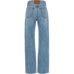 Джинсы Mid Rise с нашивкой Logo Alexander Wang, синий - фото 2