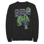 Мужской свитшот ко Дню отца Hulk Incredible Dad Marvel - фото