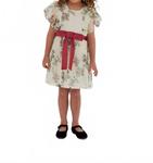 Белое платье с тюлем и розой Sasha+Z - фото 2