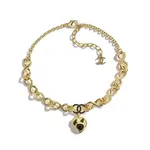 CHANEL Золотое металлическое колье Women's Gold - фото 2