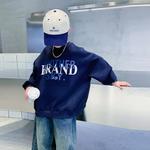 Детский свитшот с круглым вырезом Moderate EASTERN CAMEL, темно-синий - фото 6