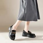 Лоферы женские черные Pt'Son - фото 6