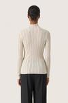 Свитер SOAKED IN LUXURY Laisa, Cream - фото 4