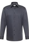 Рубашка делового покроя Regular Fit ETERNA, антрацит - фото