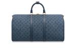 LOUIS VUITTON Сумка Keepall Bandouliere Monogram Denim 50 Navy - фото 4