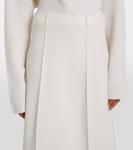 Юбка макси из кашемира Ameline Lisa Yang, кремовый - фото 4