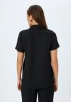 Блузка на пуговицах SHORT SLEEVE Koton, черный - фото 3