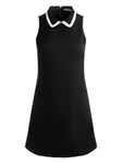 Платье мини без рукавов alice + olivia, черный - фото