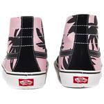 Кроссовки Vans Sk8-Hi 138 Decon Summer Leaf Pink Black, черный - фото 4