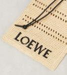 Сумка из рафии Paula's Ibiza с ремешком Loewe, Natural - фото 5