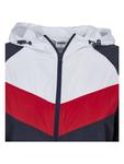 Ветровка Urban Classics, цвет navy/white/fire red - фото 3