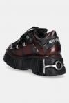 Кожаные кроссовки New Rock, бордовый - фото 3