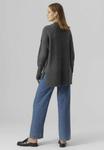 Джемпер Vero Moda VMLEFILE BOXY NOOS, Medium Grey Melange/Dark Grey - фото 3