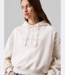 Толстовка женская Calvin Klein Jeans из синели, экрю - фото 4