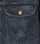 Джинсовая куртка Wrangler ОРИГИНАЛ, США 24MJZ, цвет Black Denim - фото 7