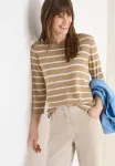 Свитер gestreifter Cecil, Beige - фото 4