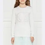 Свитер обычного кроя Guess, серебряный - фото