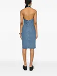 Платье миди с открытой спиной COPERNI, синий - фото 4