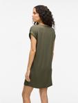 Платье VILA VIELLETTE, оливковый - фото 4