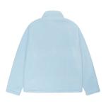 Флис Stussy Polar Fleece Half Zip Mock Neck, синий - фото 2